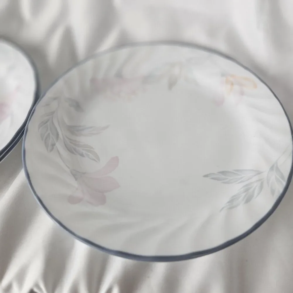 Corelle Pink Trio Bread Salad Plates Set Of 4